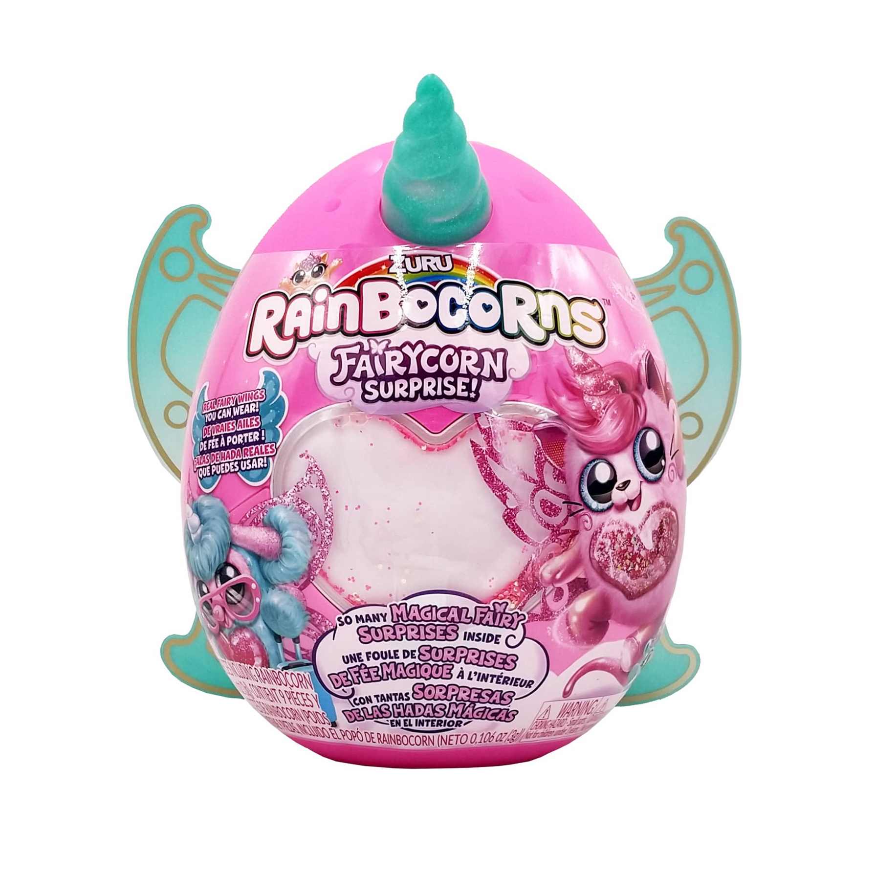  Rainbocorns Sparkle Heart Surprise by ZURU - Huevo sorpresa con  unicornio de peluche, Unicornio, - : Juguetes y Juegos